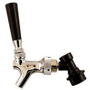 Ball Lock Liquid Disconnect with Faucet
