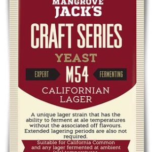 Mangrove Jack's M54 Californian Lager Yeast