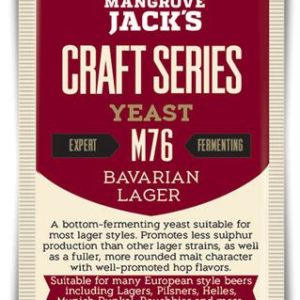 Mangrove Jack's M76 Bavarian Lager Yeast