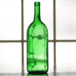 1.5 Liter Magnum Green Claret Bottles 6/case
