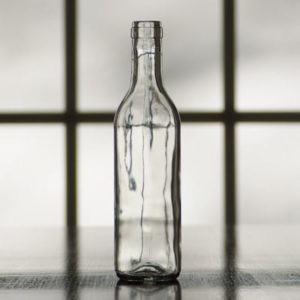 375 mL Clear Semi-Burgundy Bottles - 24/case