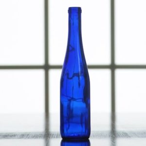 375 mL Cobalt Blue Stretch Hock Bottles 24/case