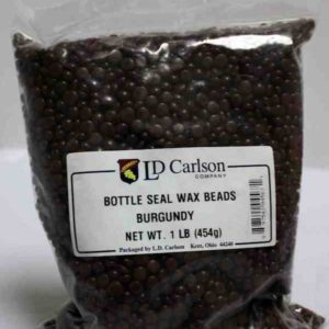 Burgundy Bottle Wax Beads