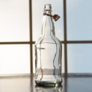 1 Liter Clear EZ Cap Bottle 12/case