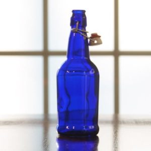 500 mL Cobalt Blue EZ Cap Bottle – Single