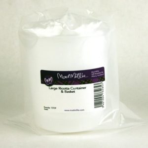 Large Ricotta Container and Basket