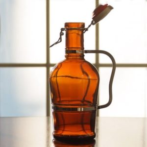 2 Liter Growler w/Metal Handle