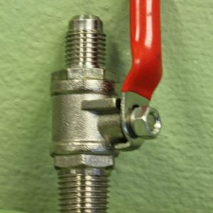 Gas Shutoff Valve - 1/4" MFL